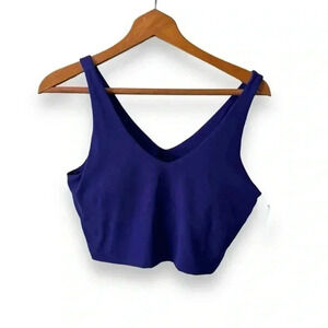 NWT ZELLA SPORTS BRA/TANK  M ultraviolet